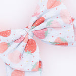 Angel Dear Strawberry Bliss - Large Bow - 