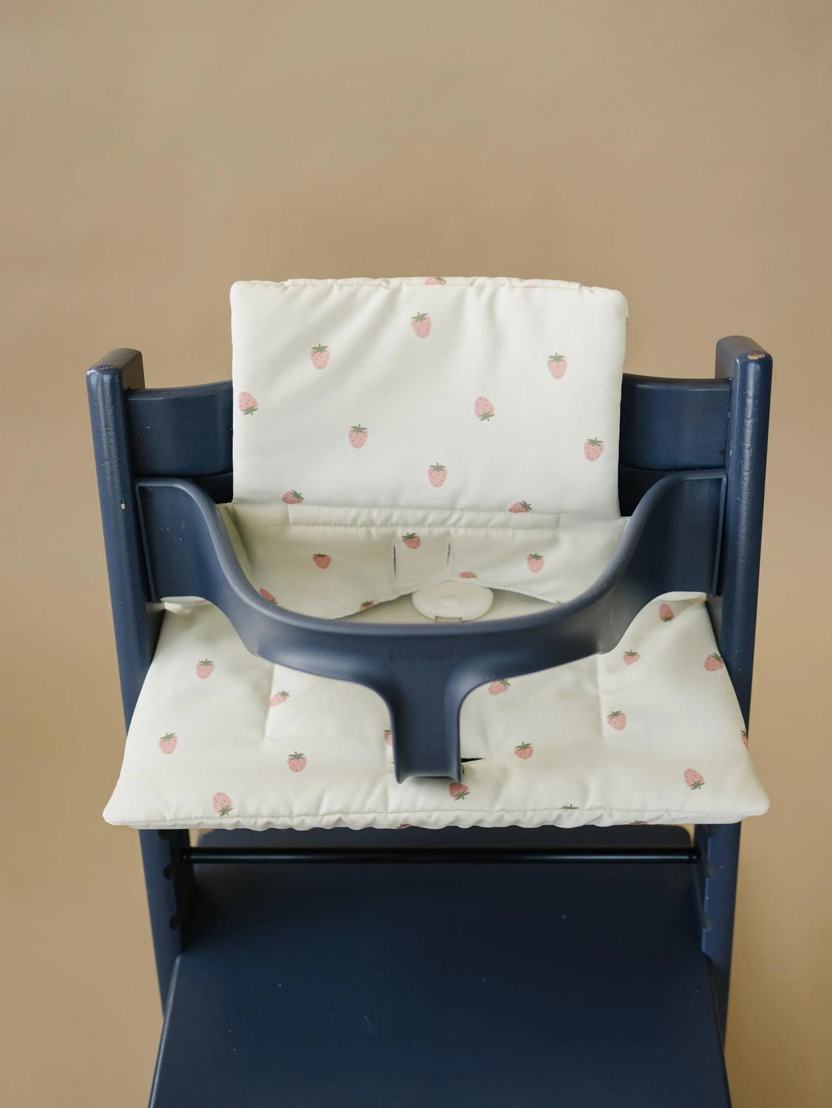 Little Joy Co. Strawberry Cushion for the Stokke Tripp Trapp Highchair - Wipeable Cover - Baby Highchair Accessories -