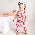 Strawberry Fields Jumpsuit - Baby & Toddler Clothing, Dress, Child, Pink, One-piece garment | Everetts Place