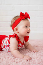 Strawberry Fields Ruffle Bloomer Set - Baby & Toddler Clothing, Skin, Red, Child, Pink | Everetts Place