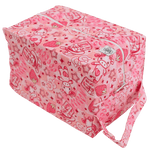 Texas Tushies Strawberry Milk Cloth Diaper Storage Pod with Zipper for Busy Parents - 