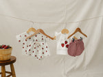 Mebie Baby Strawberry Ruffle Tee - 