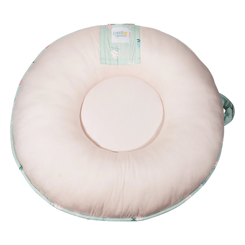 Rosie Berry Strawberry Floor Cushion Goosewaddle® | Newborn Baby Blankets Toys Teethers Bibs & More
