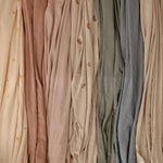 Mushie Stretchy Baby Swaddle Blanket Soft Breathable Comfort Wrap - Everetts Place Boutique - 