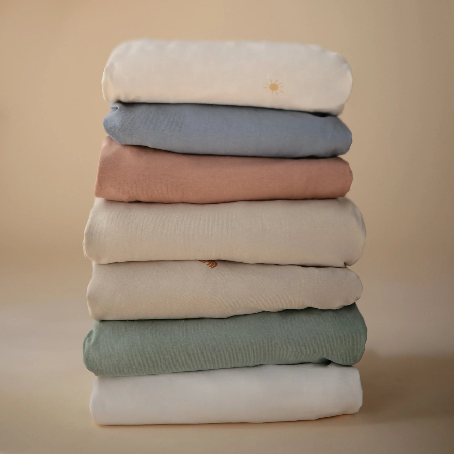 Mushie Stretchy Crib Sheet - 