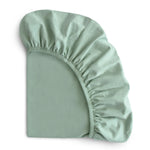 Mushie Stretchy Crib Sheet - 