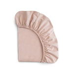Mushie Stretchy Mini Crib Sheet Made with Organic Cotton Soft and Breathable Perfect Fit - 