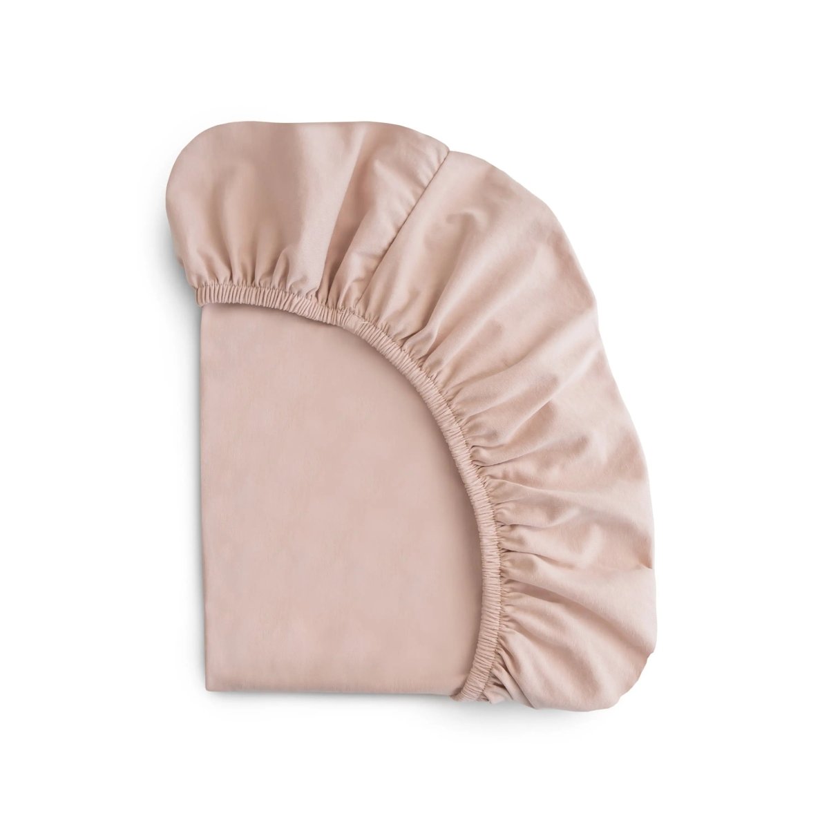 Mushie Stretchy Mini Crib Sheet Made with Organic Cotton Soft and Breathable Perfect Fit - 