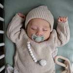 Mushie Stretchy Mini Crib Sheet Made with Organic Cotton Soft and Breathable Perfect Fit - 