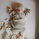 Mushie Stretchy Mini Crib Sheet Made with Organic Cotton Soft and Breathable Perfect Fit - 