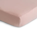 Mushie Stretchy Mini Crib Sheet Made with Organic Cotton Soft and Breathable Perfect Fit - 