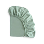 Mushie Organic Cotton Mini Crib Sheet for Breathable Comfort -