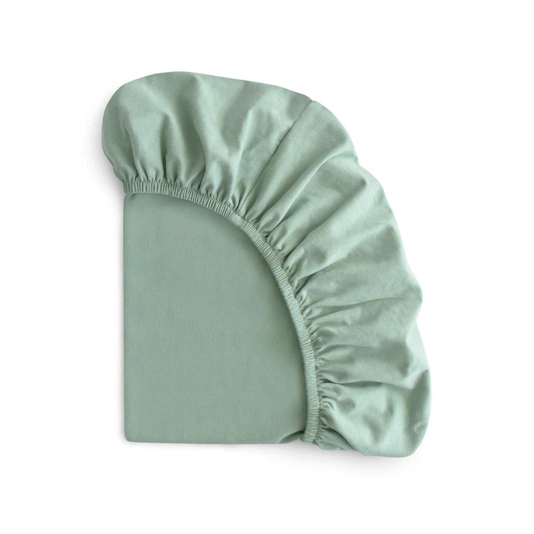 Mushie Organic Cotton Mini Crib Sheet for Breathable Comfort -
