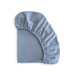 Mushie Organic Cotton Mini Crib Sheet for Breathable Comfort -