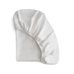 Mushie Organic Cotton Mini Crib Sheet for Breathable Comfort -