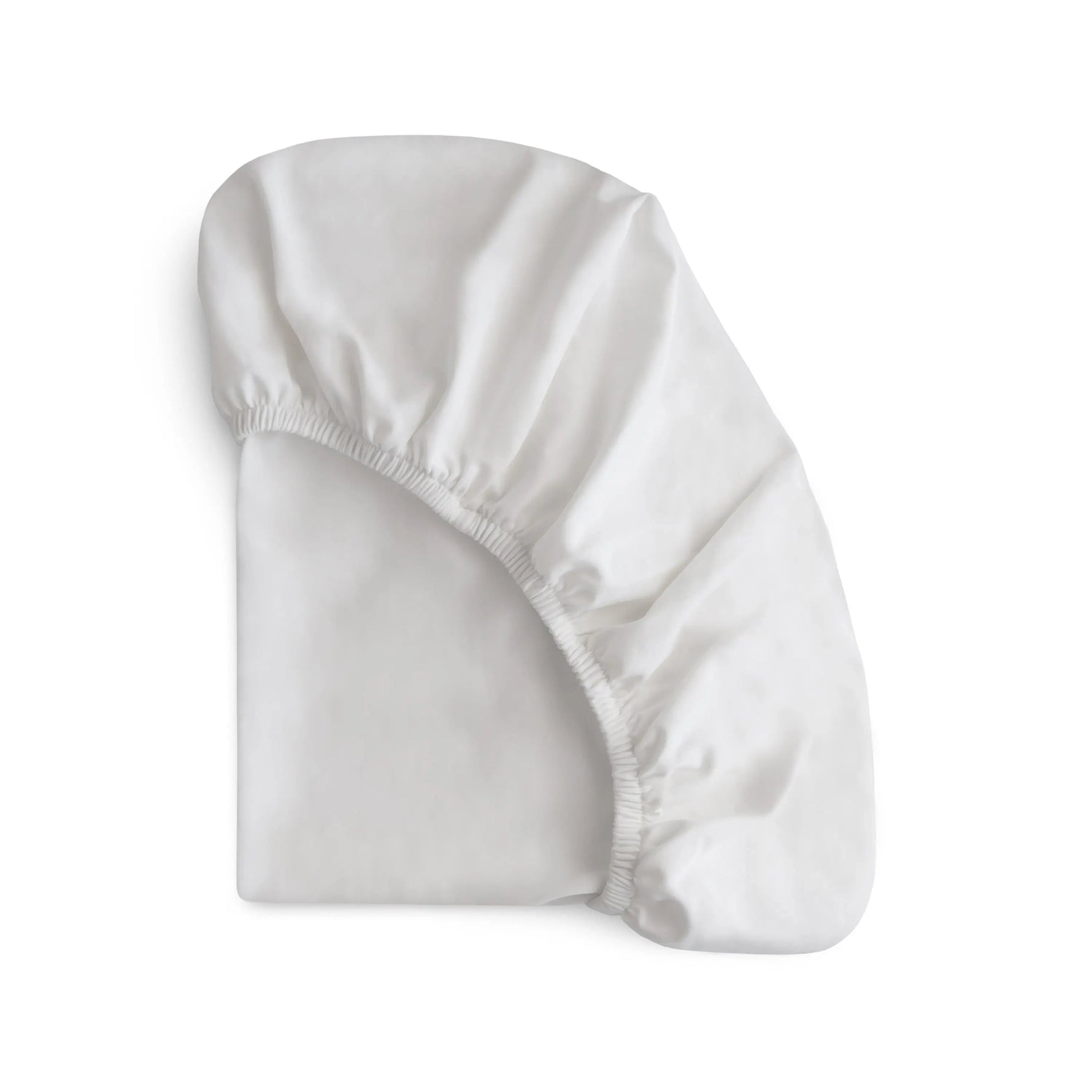 Mushie Organic Cotton Mini Crib Sheet for Breathable Comfort -