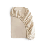 Mushie Organic Cotton Mini Crib Sheet for Breathable Comfort -