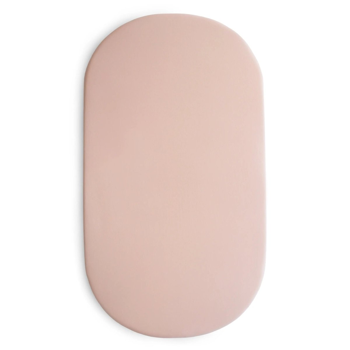 Mushie Stretchy Organic Cotton Bassinet Sheet for Babies with Fully Elastic Edges - 