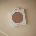 Mushie Stretchy Organic Cotton Crib Sheet Soft Breathable Pre - Washed with Elastic Edges - 