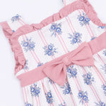 Angel Dear Stripe Dot Roses - Bow PlaysuitEveretts Place