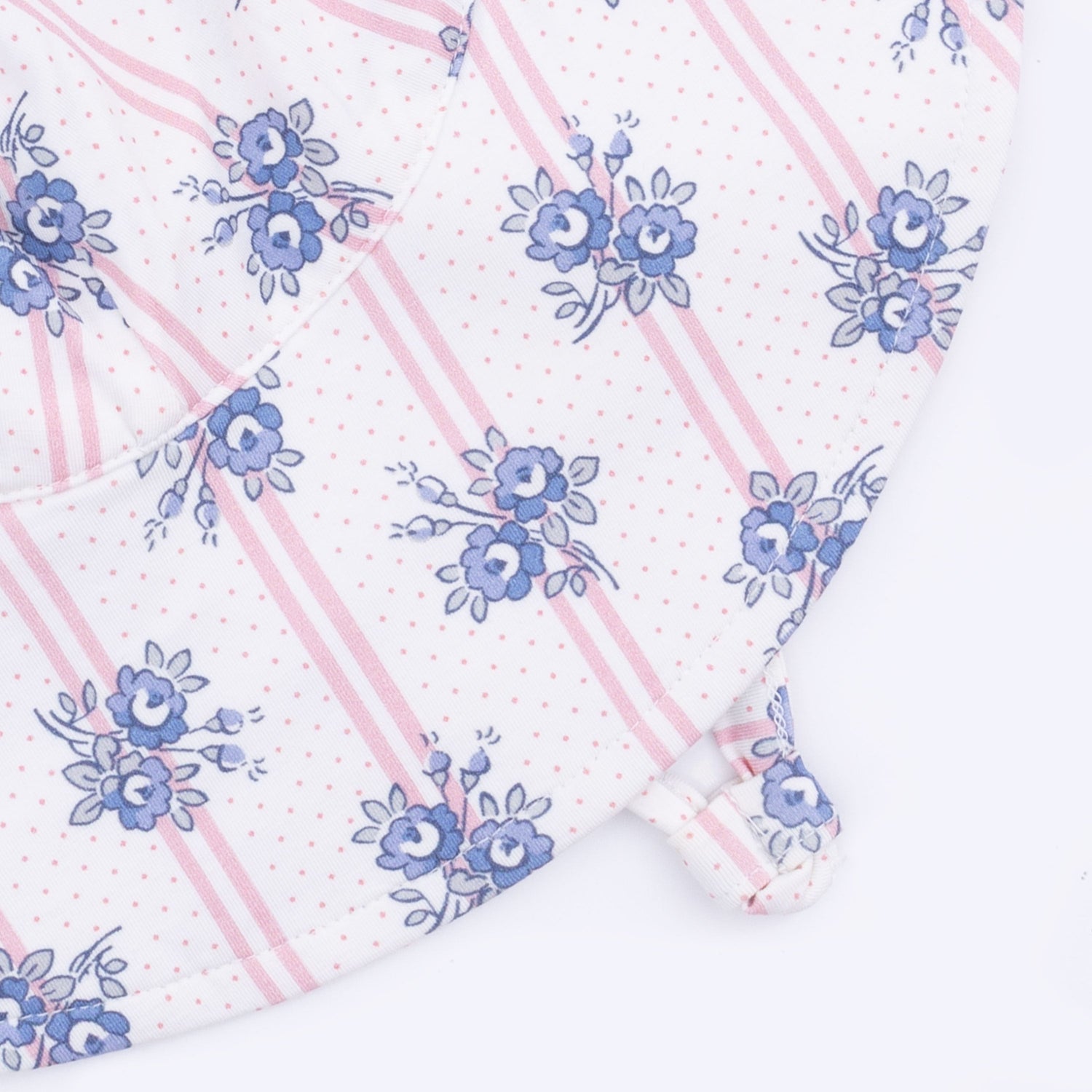 Angel Dear Stripe Dot Roses - Wide Brim Sun HatEveretts Place