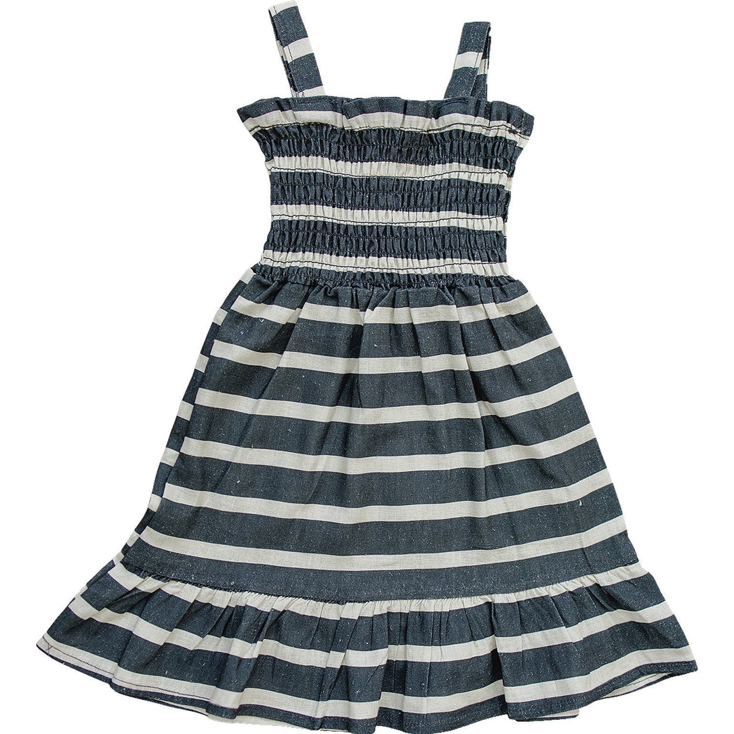 Stripe Linen Dress - One-piece garment, Day Dress, Dress, Vintage clothing, Cocktail dress | Everetts Place