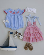 Mebie Baby Stripe Ruffle Dress - 