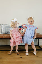Mebie Baby Stripe Ruffle Dress - 