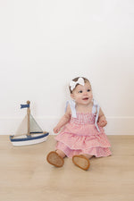 Mebie Baby Stripe Ruffle Dress - 