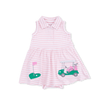 Angel Dear Striped Golf - Polo Tennis Dress - 
