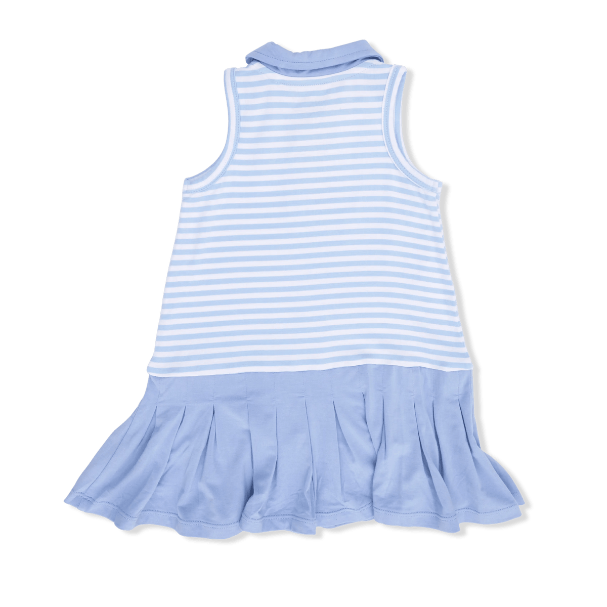 Angel Dear Striped Golf - Polo Tennis Dress with Cartwheel Short - 