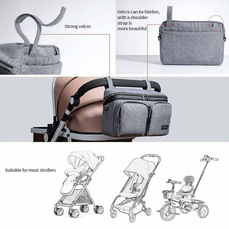 Stroller Organizer Caddy Bag - Everetts Place: Online Boutique - Parenthood & Accessories