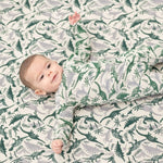 Sweet Bamboo Stylish Baby Zipper Footie with Two Way Zipper for Easy Diaper Changes - 