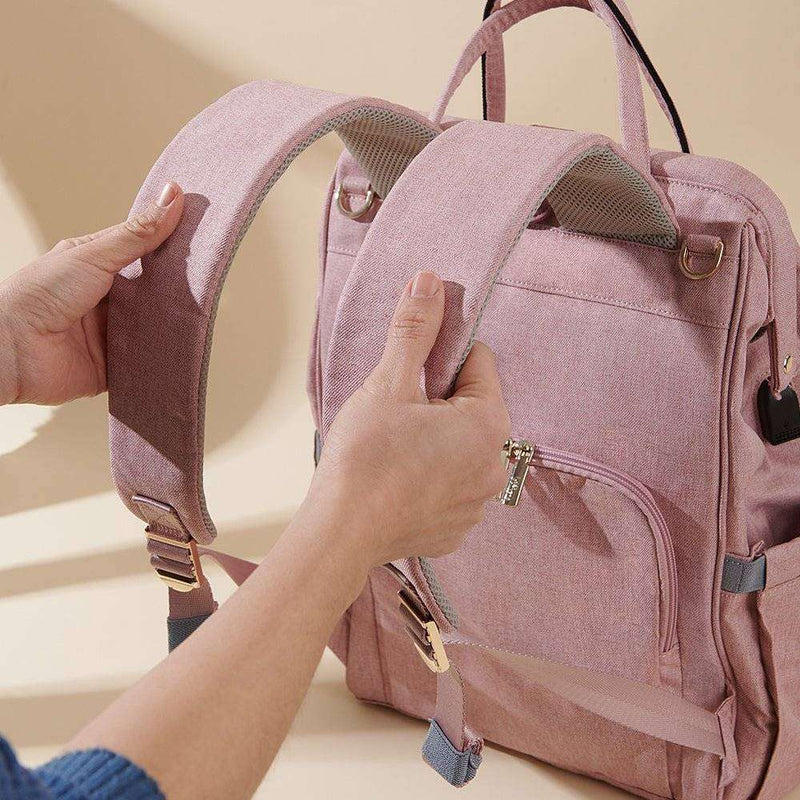 Stylish Fashion LargeThe Stylish and Versatile Diaper Backpack is the perfect solution for busy parents on the go. With 5 fashionable color options, this bag not only looks great but alsEveretts Place: Online Boutique 