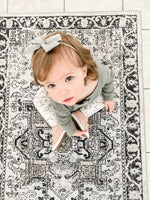 Little Love Bug Co. Stylish Low Top Sneakers with Double Velcro for Growing Kids - 