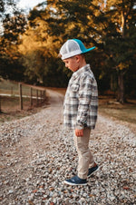 Little Love Bug Co. Stylish Low Top Sneakers with Double Velcro for Growing Kids - 