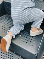 Little Love Bug Co. Stylish Low Top Sneakers with Double Velcro for Growing Kids - 