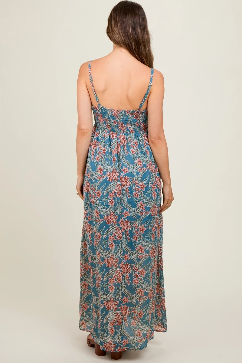 PinkBlush Stylish Maternity Dress with Lightweight Fabric for Expecting Moms - 