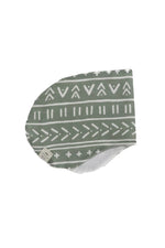 Succulent Burp Cloth Organic Cotton 4 Layer Baby Accessory - Everetts Place Boutique - 
