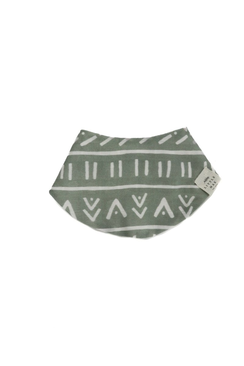Succulent Classic Baby Bib Organic Cotton Adjustable Snaps - Everetts Place Boutique - 