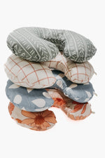 Succulent Nursing Pillow Cover for Feeding and Tummy Time - Everetts Place Boutique - 