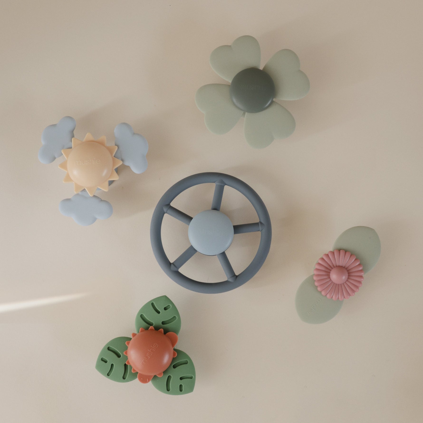 Mushie Suction Spinner Toy
