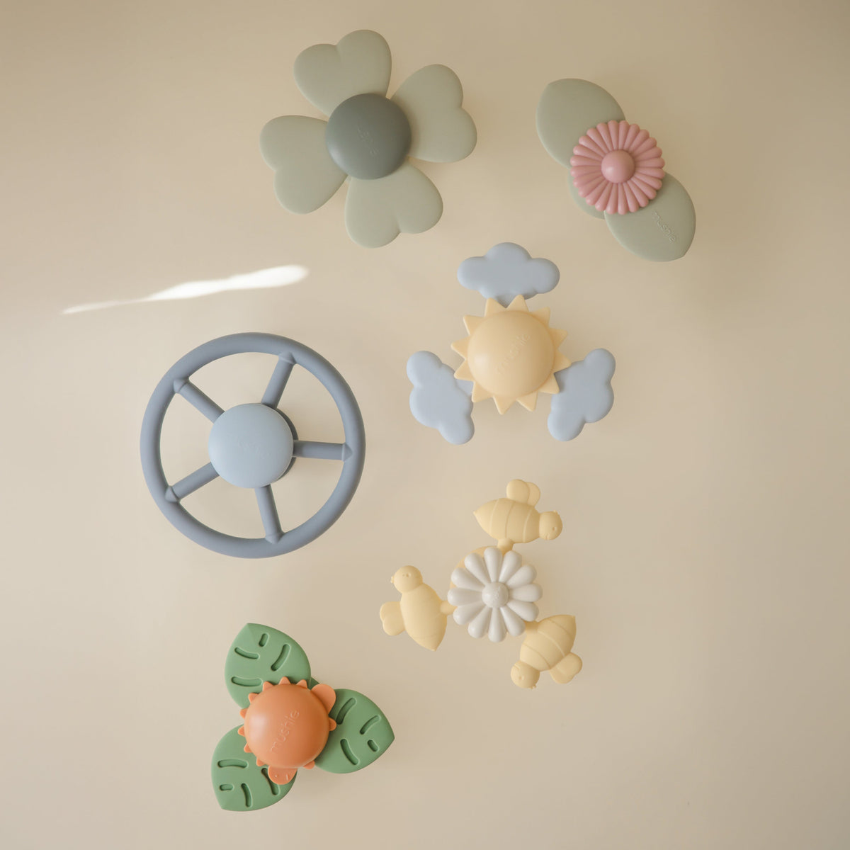 Mushie Suction Spinner Toy