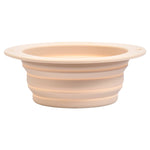 Three Little Tots Sugar Cookie Collapsible Bowl for Travel or Home - 