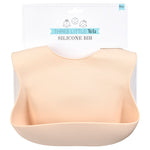 Three Little Tots Sugar Cookie Silicone Bib with Crumb Catcher - 