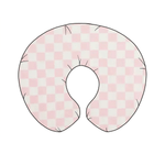 Sugar Pink And White Checkered Nursing Pillow Cover - Everetts Place Boutique - 