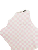 Little Mae & Co Sugar Pink & White Checkered Carseat Cover - 