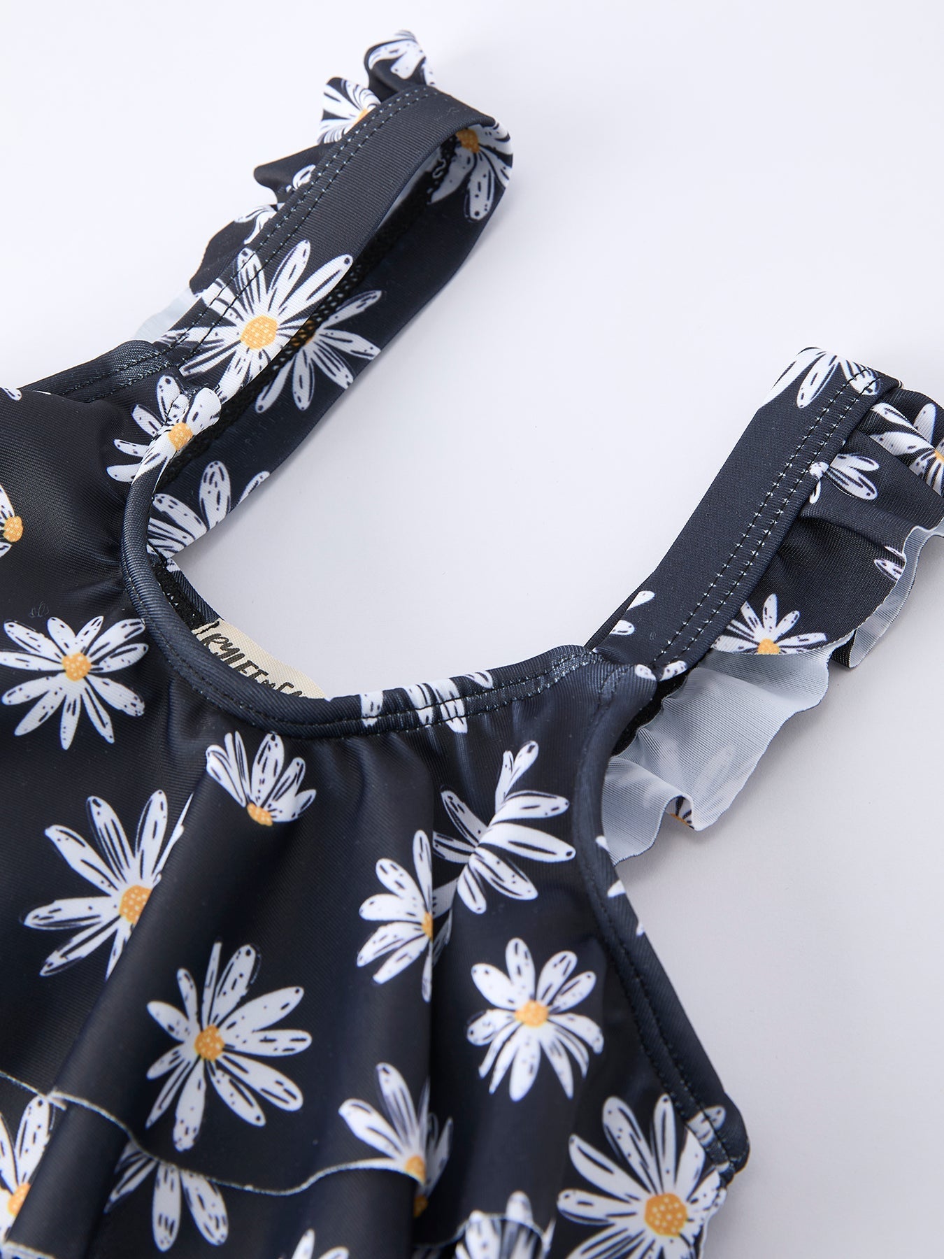 Rylee Faith Designs Summer Black Floral Girl Two Piece Swimsuit and Cover - up SetEveretts Place