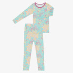 Bestaroo Summer Florals Aqua Pajama - 