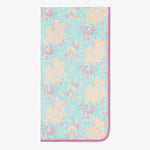 Summer Florals Aqua Swaddle - Pink, Linens, Rug, Mat, Motif | Everetts Place